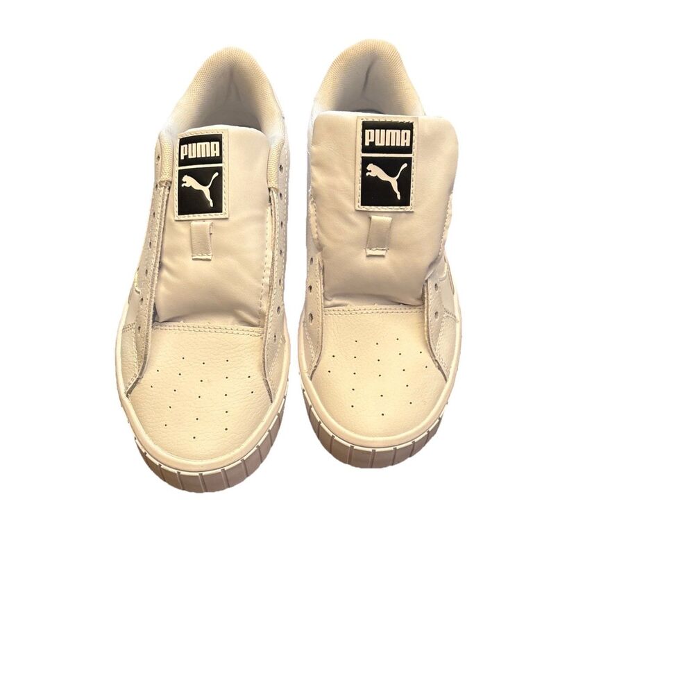 Puma Girls Cali Star Iris Jr. White/ Iridescent 385720 01 Fashion Shoes